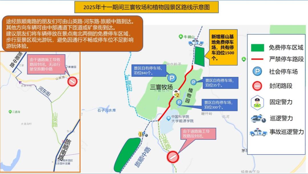 大連各大景區(qū)停車場指南_出行提示_大連雙節(jié)高速出行提示