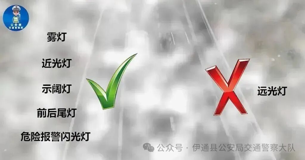 雨霧天氣出行安全_出行提示_秋冬交通安全指南