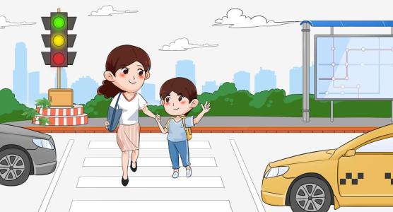 步行安全5要_出行提示_過馬路遵守信號(hào)燈