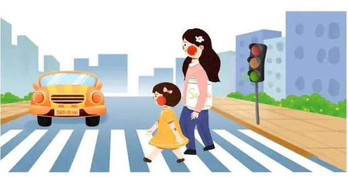 出行提示_兒童步行騎行乘車安全_交通安全教育