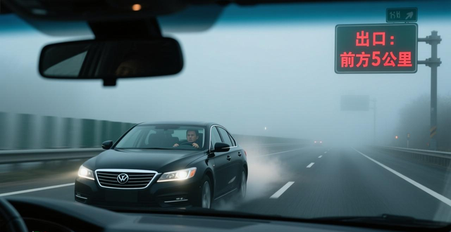 出行提示_秸稈焚燒 高速公路 煙霧行車安全
