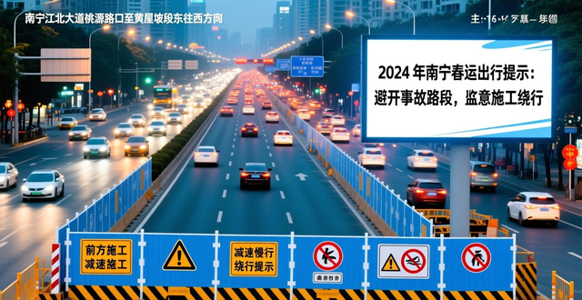 南寧春運期間事故多發(fā)路段提醒_2024年春運南寧交通路況信息_出行提示