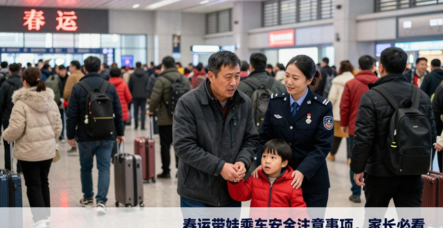 帶娃乘車(chē)安全注意事項(xiàng)_春運(yùn)帶孩子出行安全_出行提示