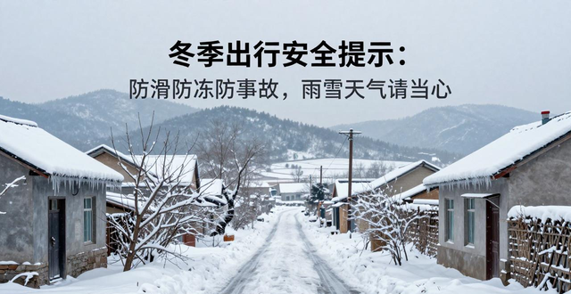 冬季步行安全提示_冬季騎行安全注意事項_出行提示