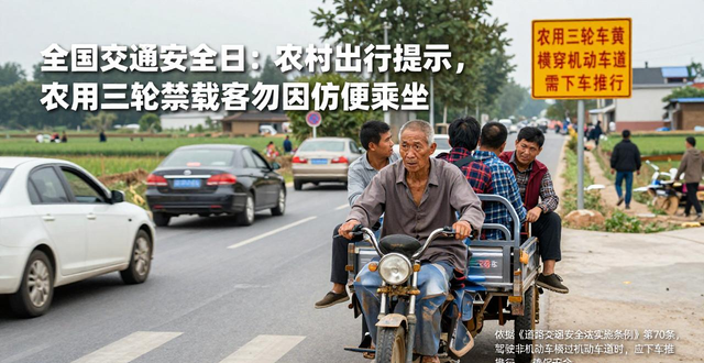 農(nóng)用車載客違法案例_出行提示_農(nóng)村交通安全意識